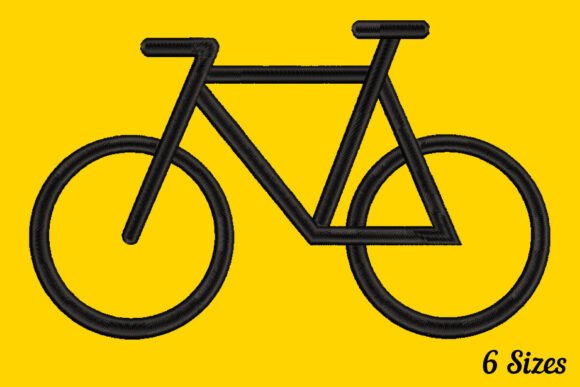 Bicycle Bike Cycling MTB: A Craft Fair-Ready Embroidery Design?