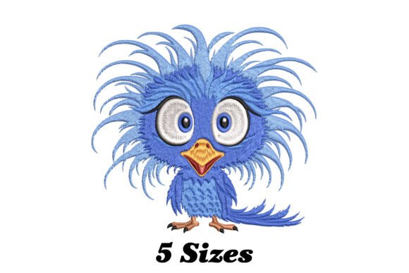Crazy Blue Bird with Big Eyes: A Craft Fair Darling?