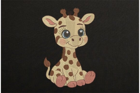 Cute Baby Giraffe Safari Animal Black: A Designer’s Real-World Review
