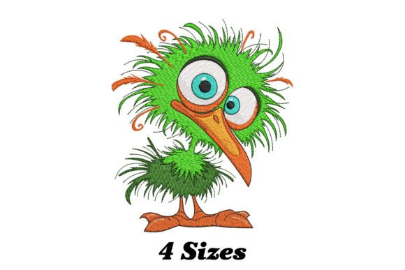 Funny Crazy Bird