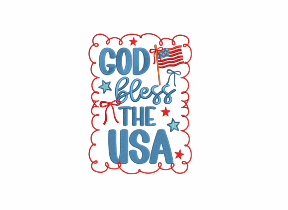 God Bless the USA: A Patriotic Embroidery Review for Boutique Sweatshirts