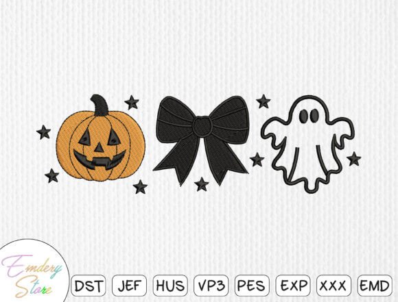 Halloween Pumpkin Ghost Review for Seasonal Embroidery