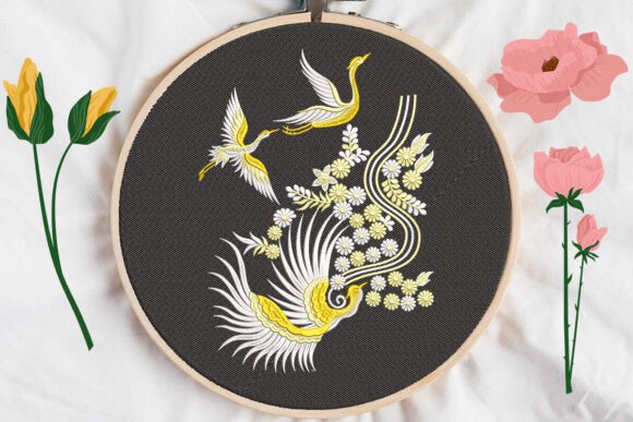 Lotus and Flamingo: A Fresh Design for Craft Fair Charm