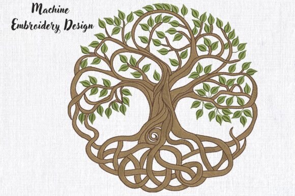 Magic Celtic Tree of Life Review for Real Embroidery Projects