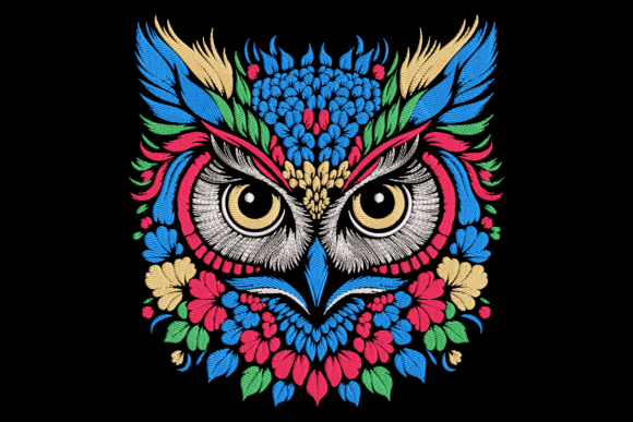 Mandala Owl Embroidery Design Review