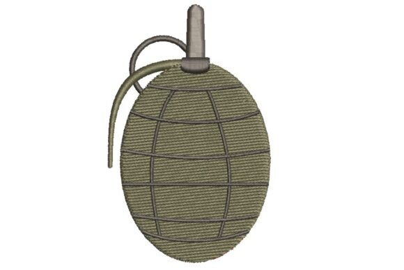Military Grenade Embroidery Design Review