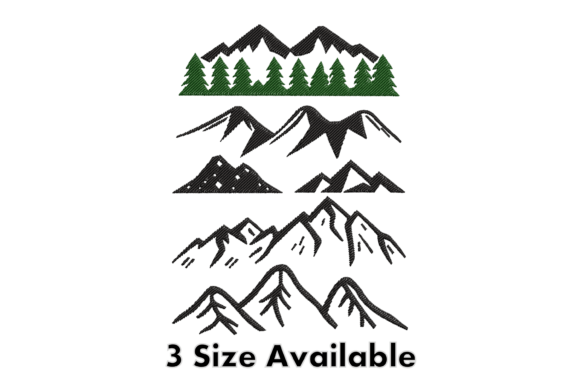 Mountain Landscape Line: A Nature-Inspired Design for Business Branding