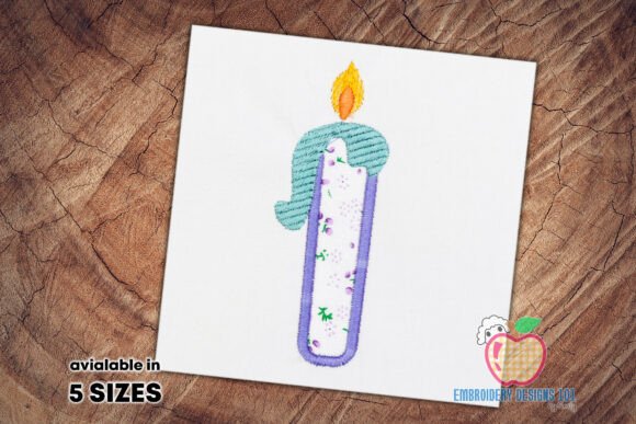 The Light of the Candle: A Warm Touch for Personalized Embroidery