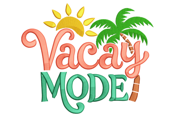 Vacay Mode: A Seasonal Embroidery Design Review